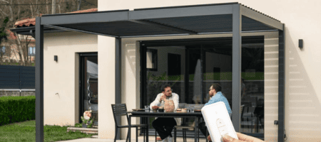 Pergola bioclimatica motorizada