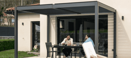 Pergola bioclimatica motorizada